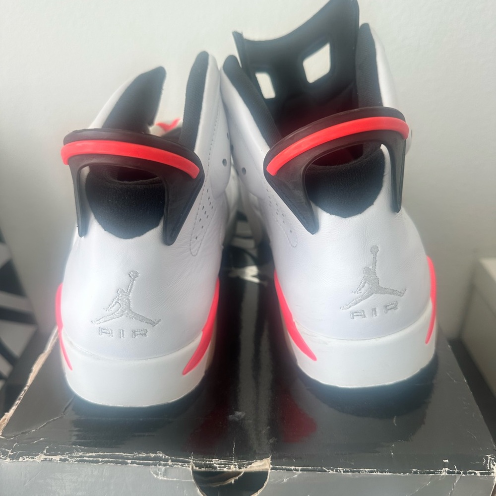 Jordan 6 Retro White Infrared 2014 sz 10.5 - Picture 7 of 11